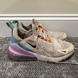 Nike Air Max 270 ‘Nike 101’ Athletic Running Shoes Womens U.S. 7.5